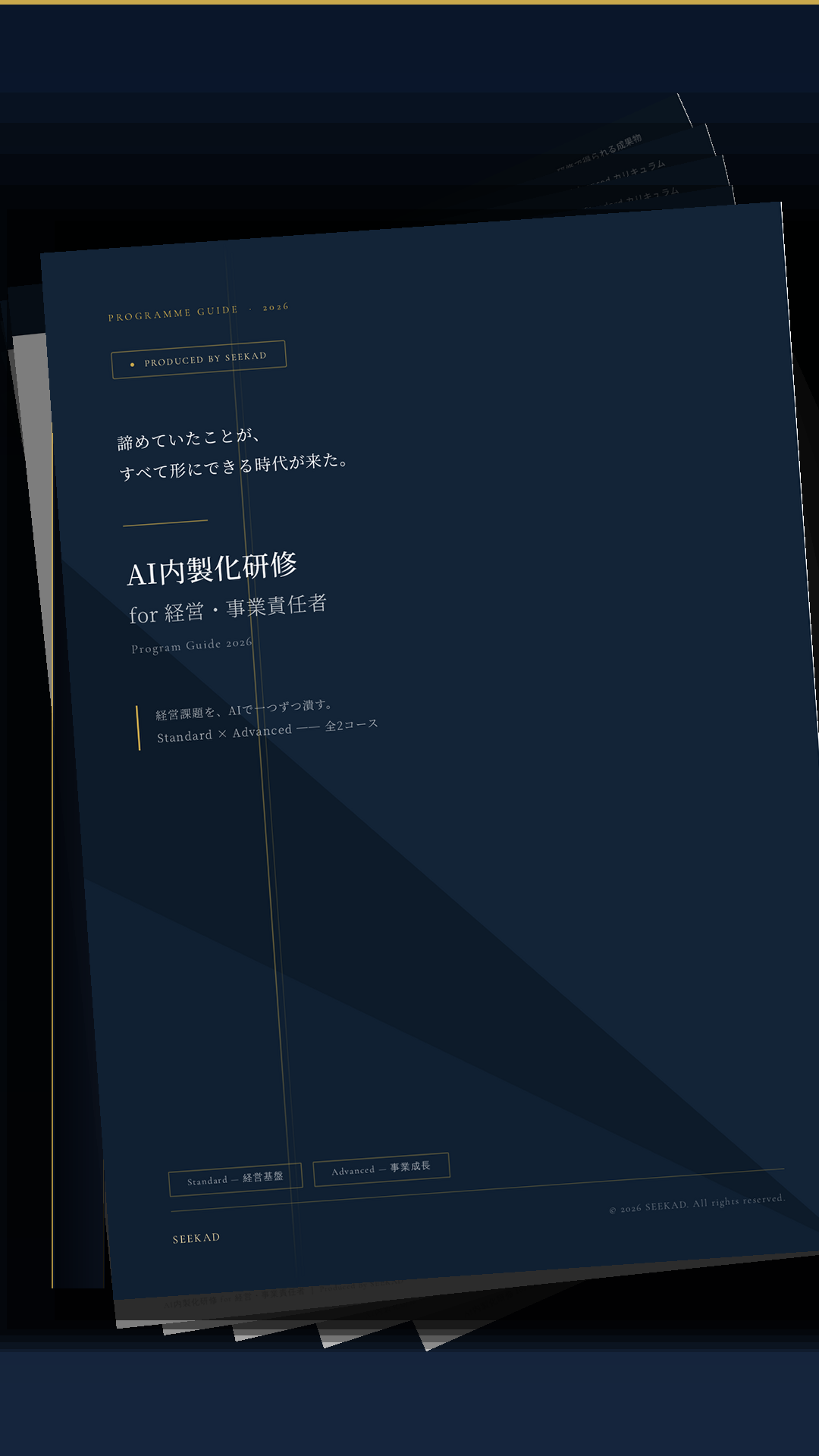 AI内製化研修 プログラムガイド